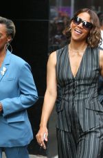 HALLE BERRY Leaves Good Morning America in New York 08/15/2024