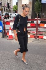 HANA CROSS Out for Launch in London 08/14/2024