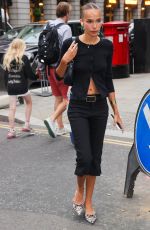 HANA CROSS Out for Launch in London 08/14/2024
