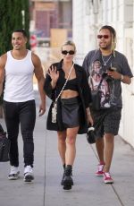 HANA GIRALDO Arrives for Rehearsal Ahead of Her New Single Release in Hollywood 07/31/2024