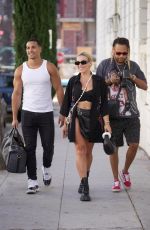 HANA GIRALDO Arrives for Rehearsal Ahead of Her New Single Release in Hollywood 07/31/2024