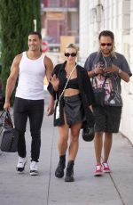 HANA GIRALDO Arrives for Rehearsal Ahead of Her New Single Release in Hollywood 07/31/2024