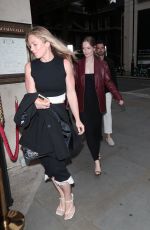 HANNAH DODD Arrives at Bacchanalia in London 08/08/2024