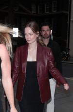 HANNAH DODD Arrives at Bacchanalia in London 08/08/2024