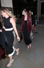 HANNAH DODD Arrives at Bacchanalia in London 08/08/2024