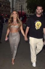 HARRIET BLACKMORE Arrives at Love Island x Boots Launch Party in London 08/07/2024