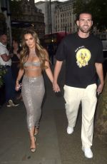 HARRIET BLACKMORE Arrives at Love Island x Boots Launch Party in London 08/07/2024