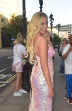 HAYLEY PALMER Arrives at National Reality TV Awards 2024 in London 07/31/2024