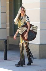 HEIDI KLUM Arrives at AGT in Pasadena 08/21/2024