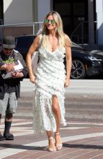 HEIDI KLUM Arrives at AGT Studios in Pasadena 08/20/2024