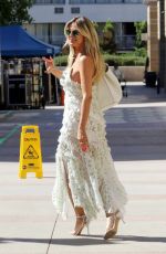 HEIDI KLUM Arrives at AGT Studios in Pasadena 08/20/2024