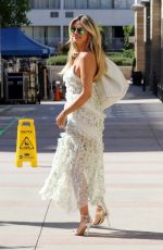 HEIDI KLUM Arrives at AGT Studios in Pasadena 08/20/2024