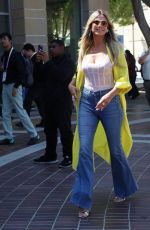 HEIDI KLUM Arrives for America