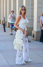 HEIDI KLUM Out in Los Angeles 08/14/2024