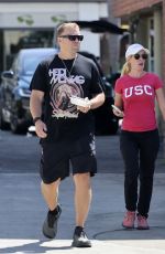 HEIDI MONTAG and Spencer Pratt at a Lunch Date in Pacific Palisades 08/26/2024