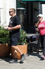 HEIDI MONTAG and Spencer Pratt at a Lunch Date in Pacific Palisades 08/26/2024