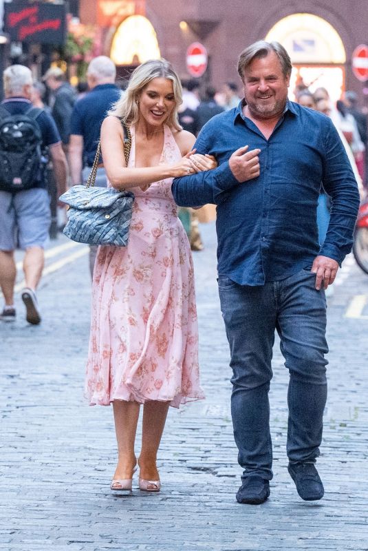 HELEN FLANAGAN Out and About in London 08/15/2024