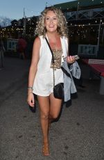 HELEN NOBLE at Hollyoaks Reunion as Past and Present Cast Members in Liverpool 08/17/2024