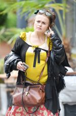 HELENA BONHAM CARTER Out and About in London 08/27/2024