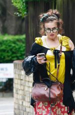 HELENA BONHAM CARTER Out and About in London 08/27/2024
