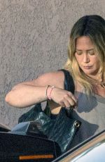 HILARY DUFF at Her Husband