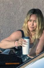 HILARY DUFF at Her Husband