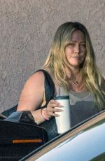 HILARY DUFF at Her Husband