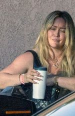 HILARY DUFF at Her Husband