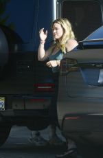 HILARY DUFF Out in Los Angeles 08/14/2024