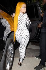 ICE SPICE Arrives at a Party in West Hollywood 08/18/2024