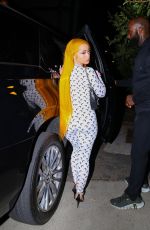 ICE SPICE Arrives at a Party in West Hollywood 08/18/2024