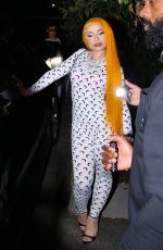 ICE SPICE Arrives at a Party in West Hollywood 08/18/2024
