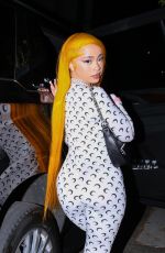 ICE SPICE Arrives at a Party in West Hollywood 08/18/2024