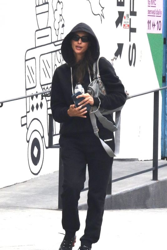 IRINA SHAYK Out and About in New York 08/21/2024