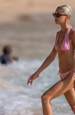 IRIS LAW in Bikini at a Beach in Barbados 07/30/2024