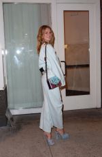 ISABELA FERRER Leaves Private Screening of It Ends With Us at Roxy Hotel in New York 08/05/2024