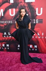 ISABELA MERCED at Alien: Romulus Premiere in Los Angeles 08/12/2024