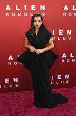 ISABELA MERCED at Alien: Romulus Premiere in Los Angeles 08/12/2024