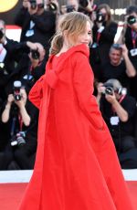 ISABELLE HUPPERT at Beetlejuice Beetlejuice Opening Premiere at 81st Venice International Film Festival 08/28/2024