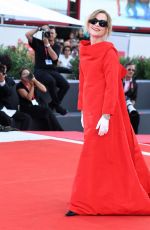 ISABELLE HUPPERT at Beetlejuice Beetlejuice Opening Premiere at 81st Venice International Film Festival 08/28/2024