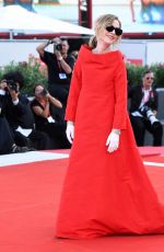 ISABELLE HUPPERT at Beetlejuice Beetlejuice Opening Premiere at 81st Venice International Film Festival 08/28/2024