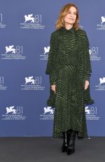 ISABELLE HUPPERT at Jury Photocall at 81st Venice International Film Festival 08/28/2024