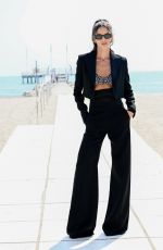 IZABEL GOULART Arrives at Hotel Excelsior at 81st Venice International Film Festival 08/28/2024