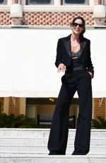 IZABEL GOULART Arrives at Hotel Excelsior at 81st Venice International Film Festival 08/28/2024