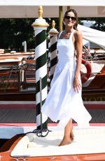 IZABEL GOULART Arrives at Hotel Excelsior at 81st Venice International Film Festival 08/28/2024