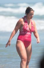 JACQUELINE JOSS in Swimsuit at a Beach in Marbella 08/14/2024