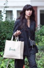 JAMEELA JAMIL Out Shopping with Her Dog in London 08/15/2024