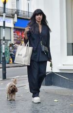 JAMEELA JAMIL Out Shopping with Her Dog in London 08/15/2024