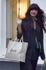 JAMEELA JAMIL Out Shopping with Her Dog in London 08/15/2024
