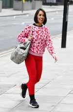 JANETTE MANRARA Arrives at BBC Morning Live Studio’s in Manchester 08/26/2024